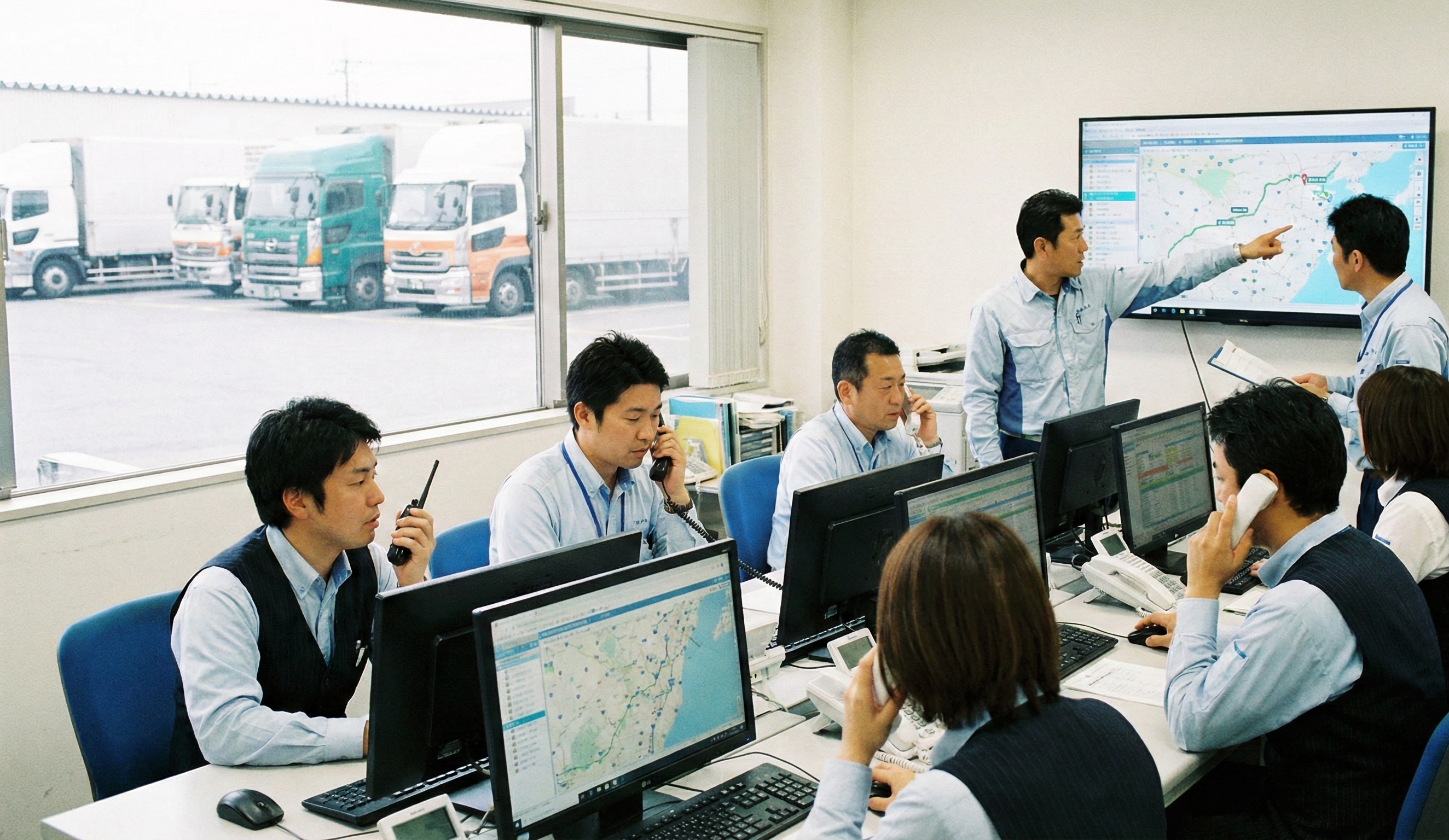 吉田海運株式会社 千葉県八千代市島田台785-28吉田海運株式会社　千葉営業所の正社員 配車スタッフ求人イメージ