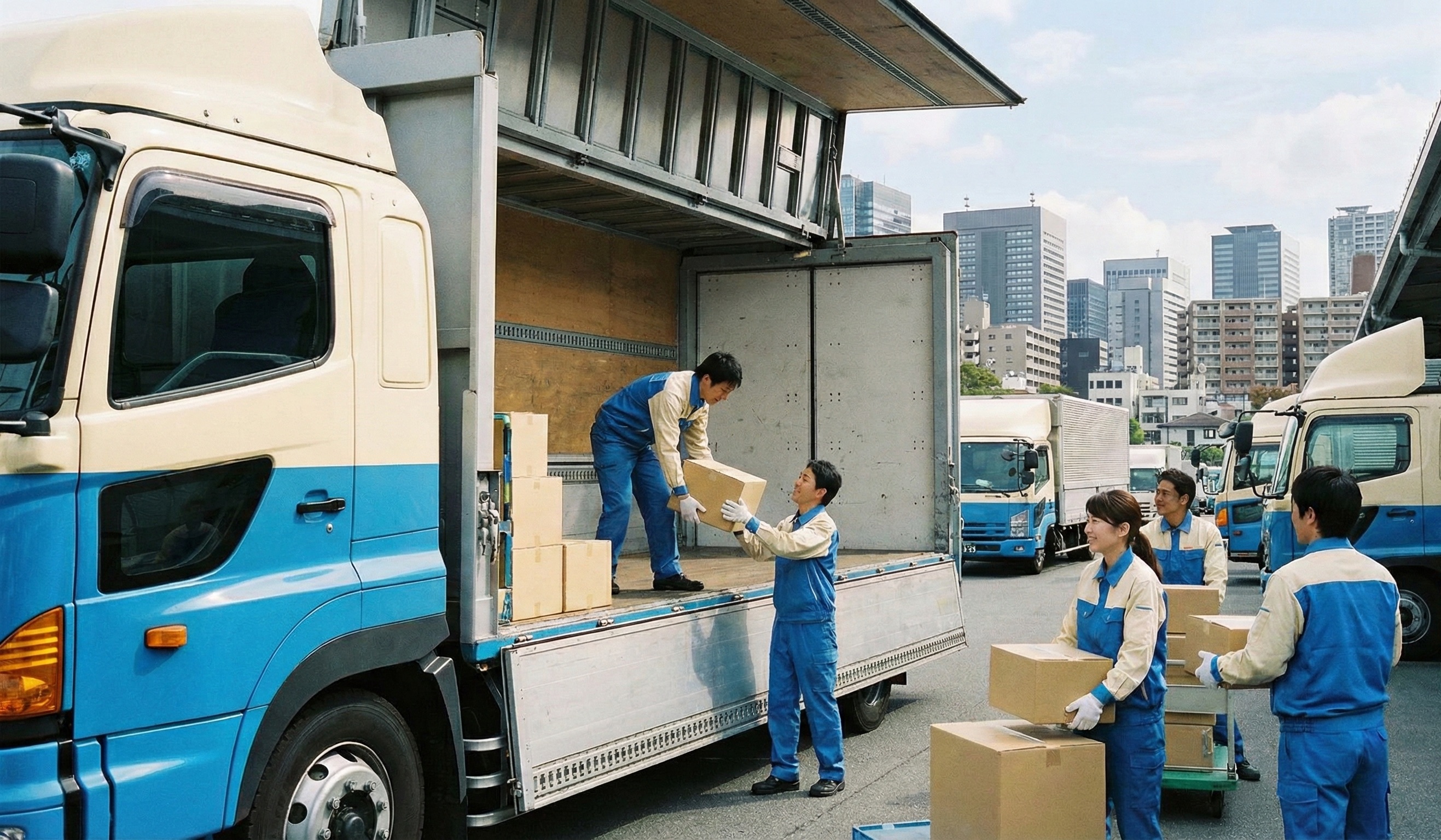 西濃東京エキスプレス株式会社 東京都大田区平和島2-1-1京浜トラックターミナル内の正社員 中型トラックドライバー求人イメージ