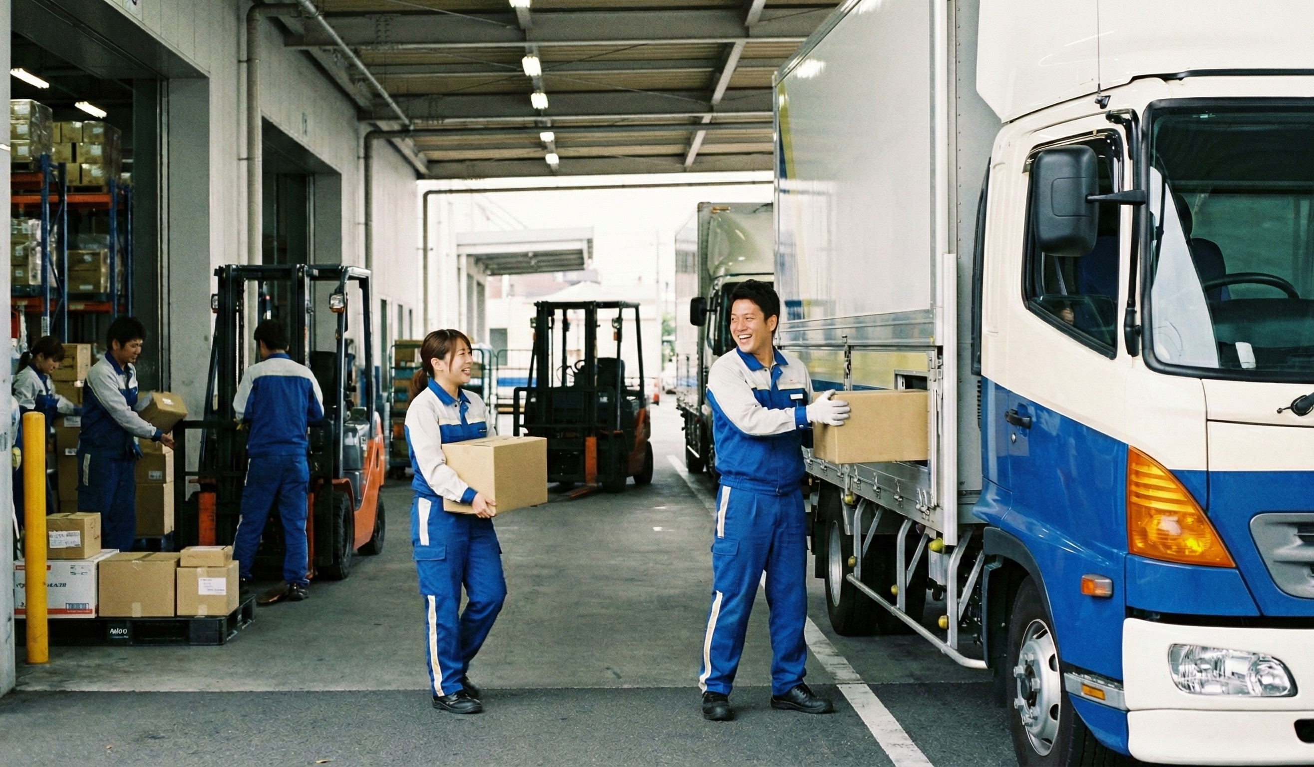 直販配送株式会社 千葉県富里市高野687-5直販配送株式会社　富里センターの正社員 中型トラックドライバー求人イメージ