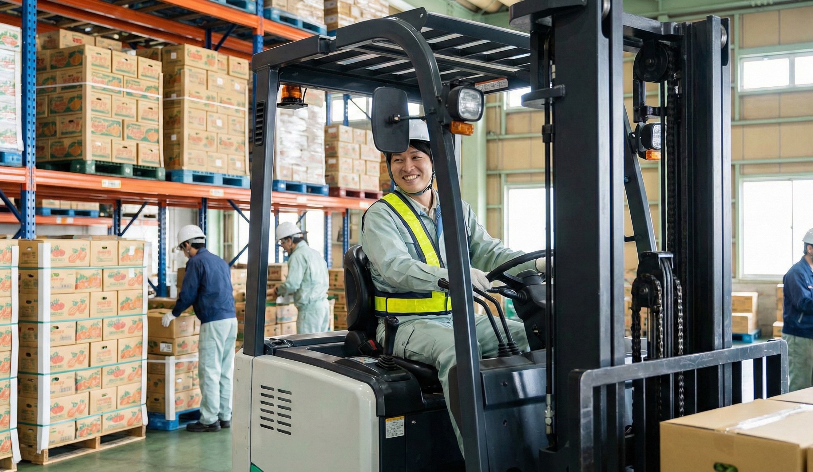 株式会社船昌 GLOBAL CARGO 東京都大田区東海1-3-6、東京都大田区東海3-2-6 株式会社船昌　GLOBAL CARGOの正社員 フォークリフトオペレーター求人イメージ