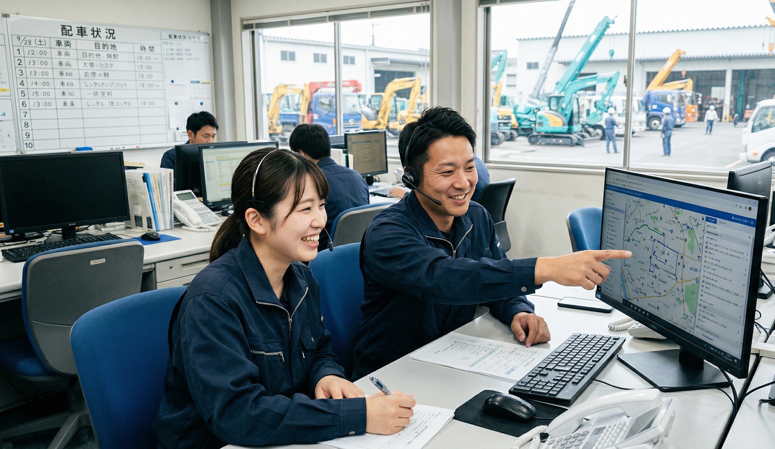 株式会社レンタルのニッケン 東京都港区東新橋1-9-1東京汐留ビルディング19階の正社員 配車スタッフ求人イメージ
