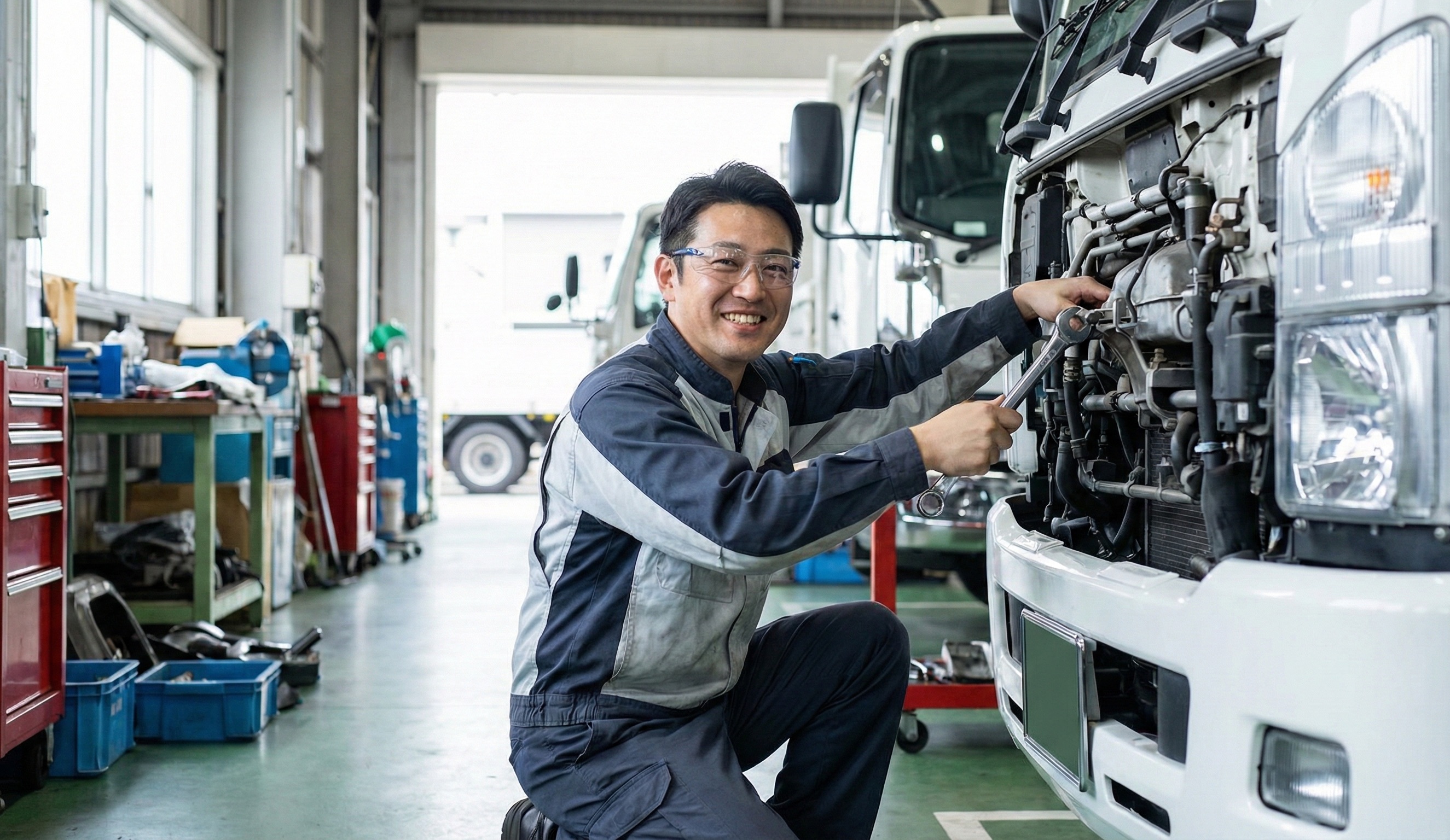 東京三八五流通株式会社（三八五流通グループ） 青森県八戸市大字長苗代字上中坪35-1青森三八五流通株式会社　テクニカルセンター八戸の正社員 自動車整備士求人イメージ