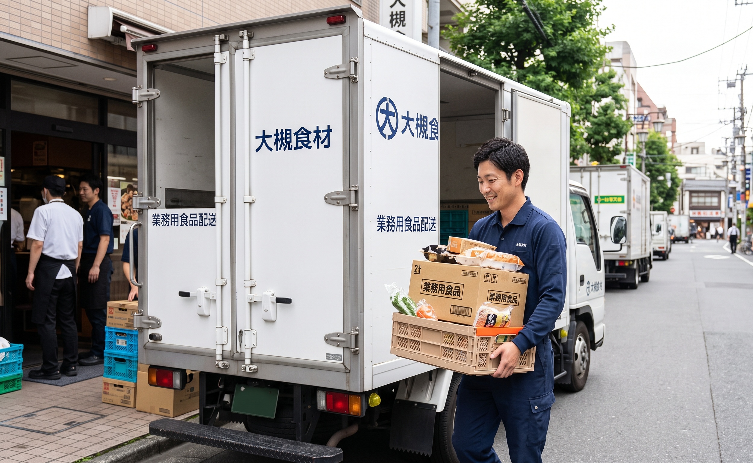 大槻食材株式会社 北海道小樽市銭函5丁目64番1の正社員 小型トラックドライバーの求人情報イメージ1