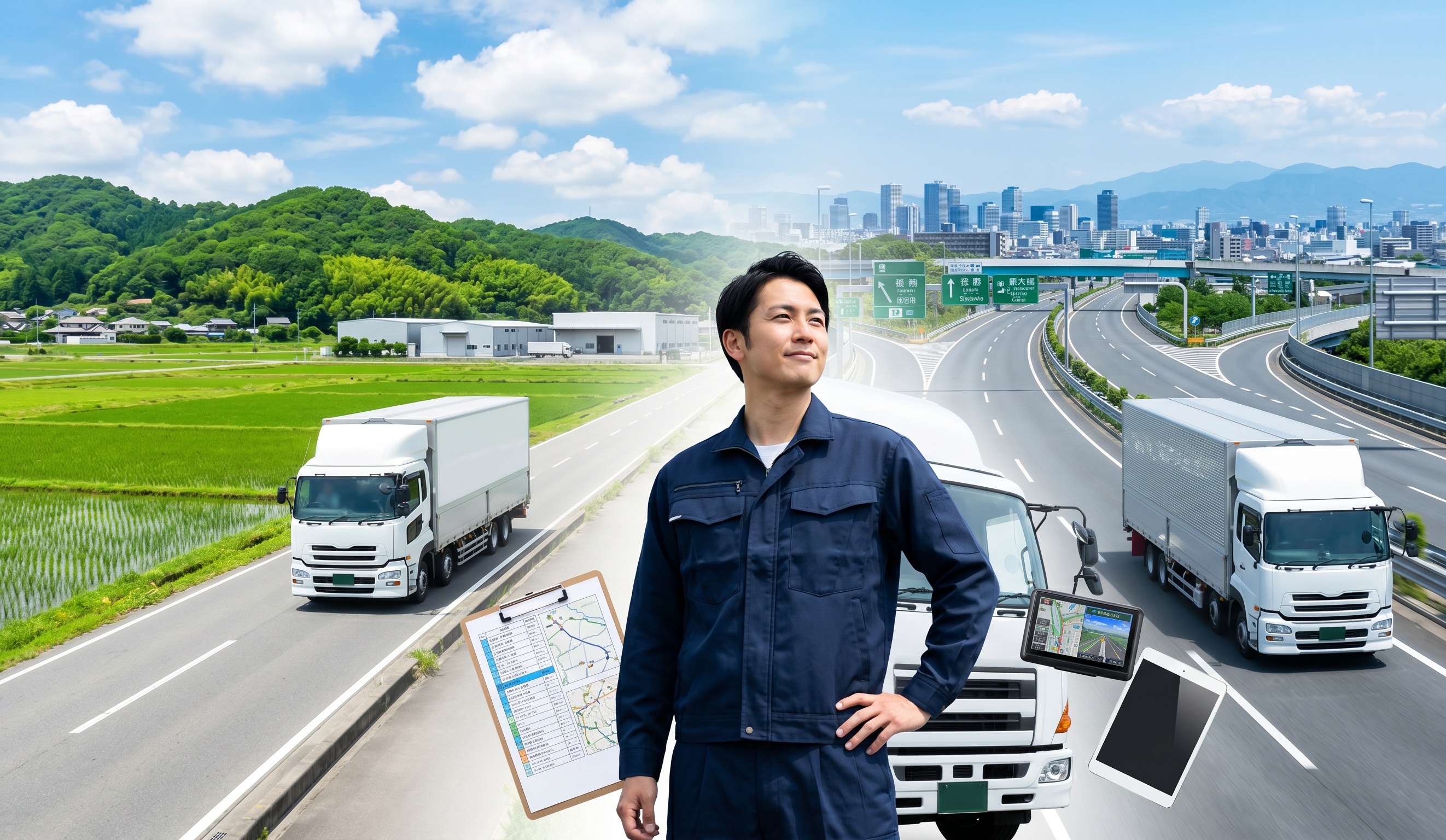 ドライバー必見！「定期便」って実際どう？路線便やフリー便との違いと自分に合う職種の選び方