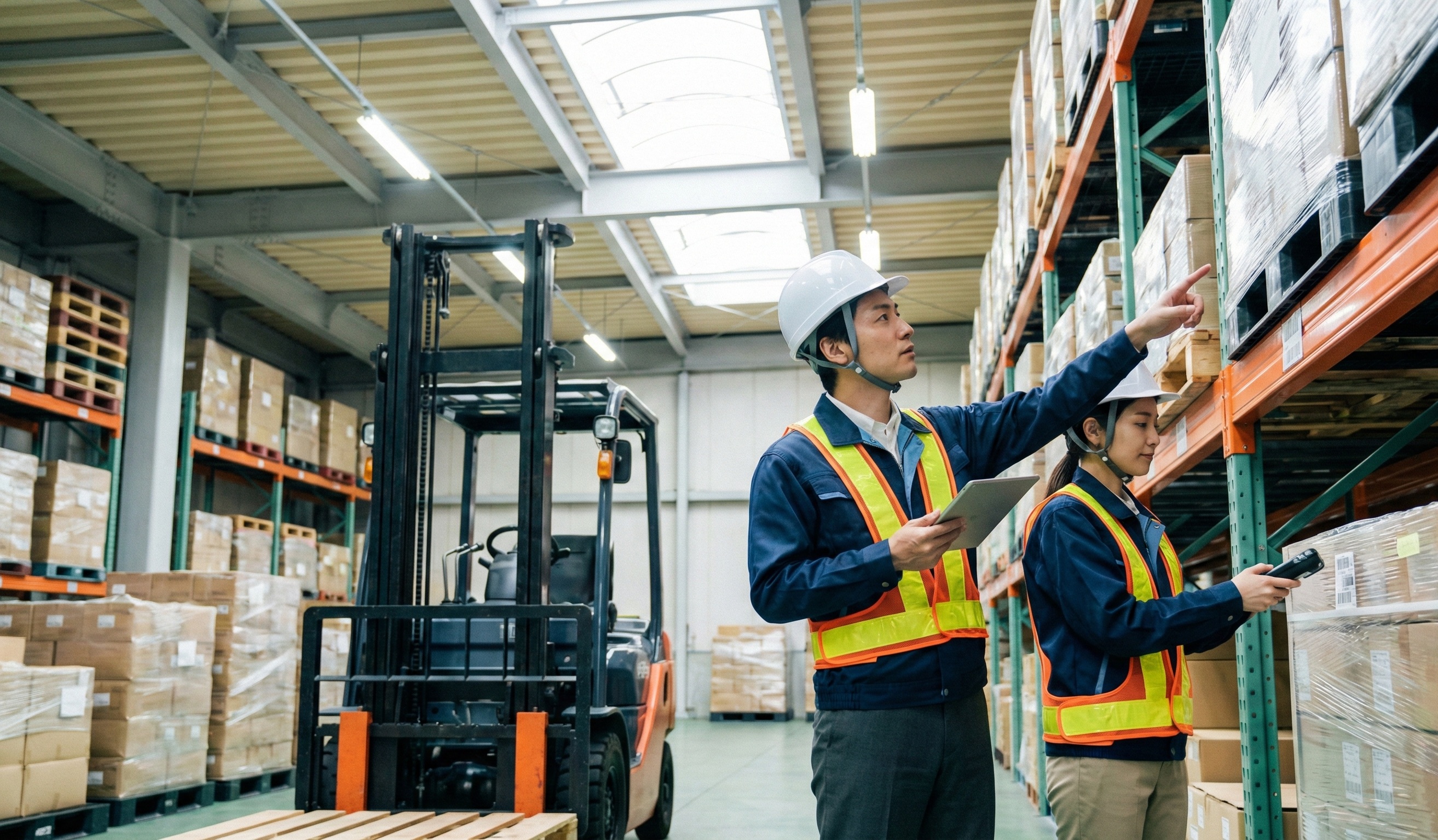 阪神ロジテム株式会社 滋賀県蒲生郡日野町安部居字荒堀273番地の正社員 フォークリフトオペレーター 倉庫作業員求人イメージ
