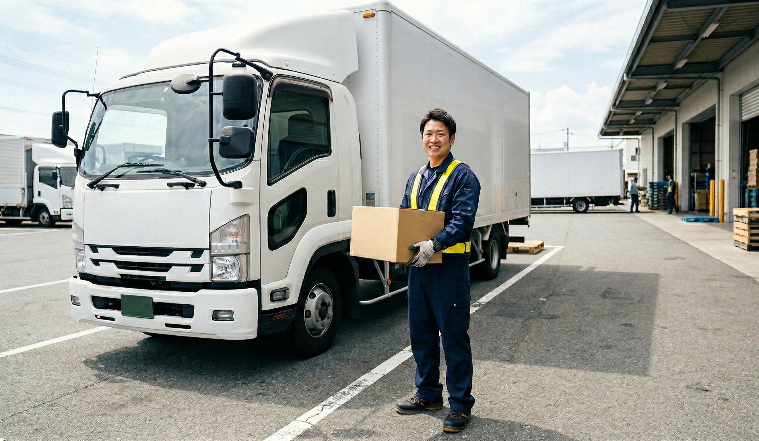 中越運送株式会社 東京都江東区東雲1-18-19深川営業所の正社員 中型トラックドライバー求人イメージ