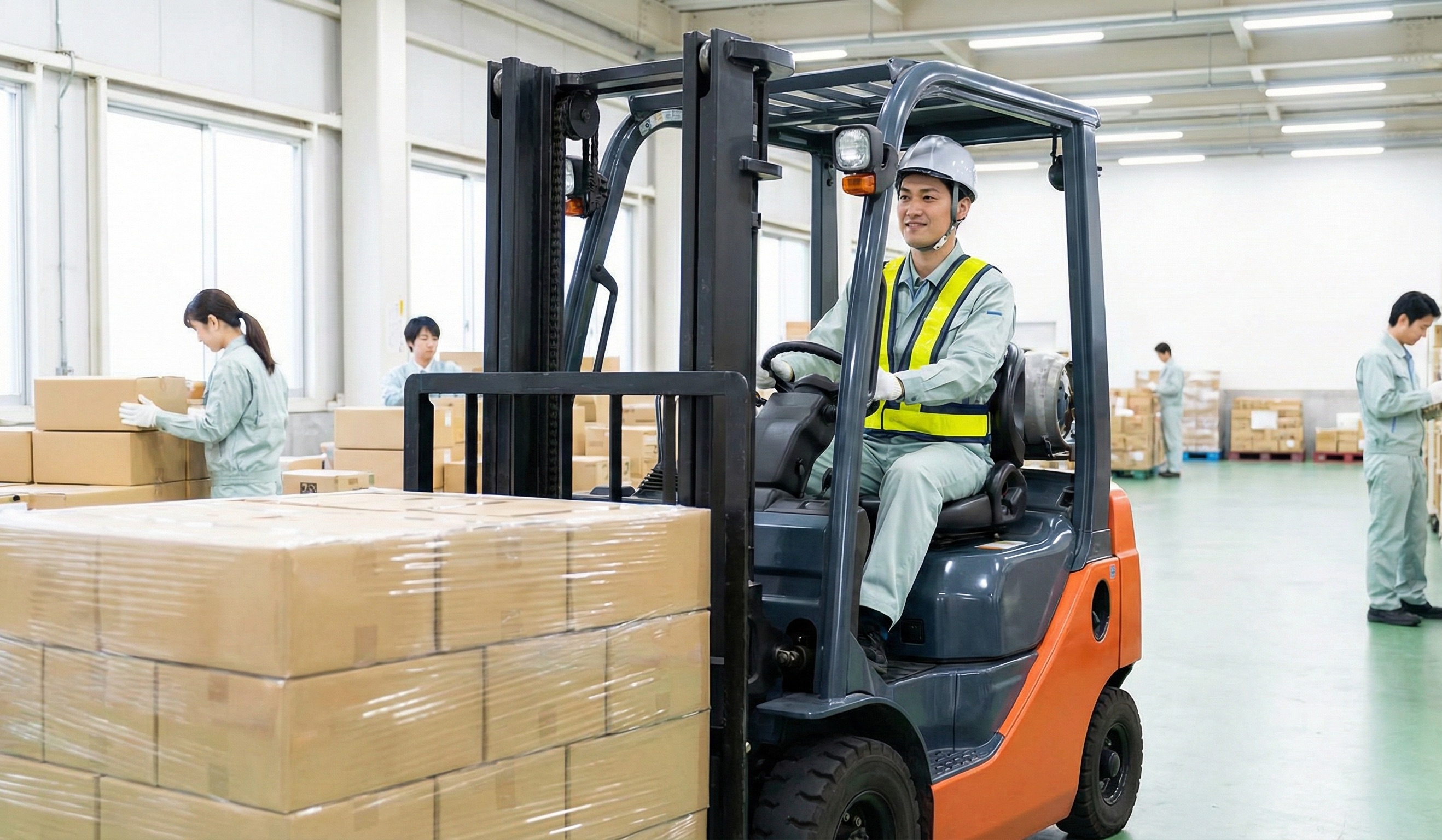 京浜興産株式会社 神奈川県横浜市鶴見区大黒町9-12京浜興産株式会社　横浜営業所の正社員 フォークリフトオペレーター求人イメージ
