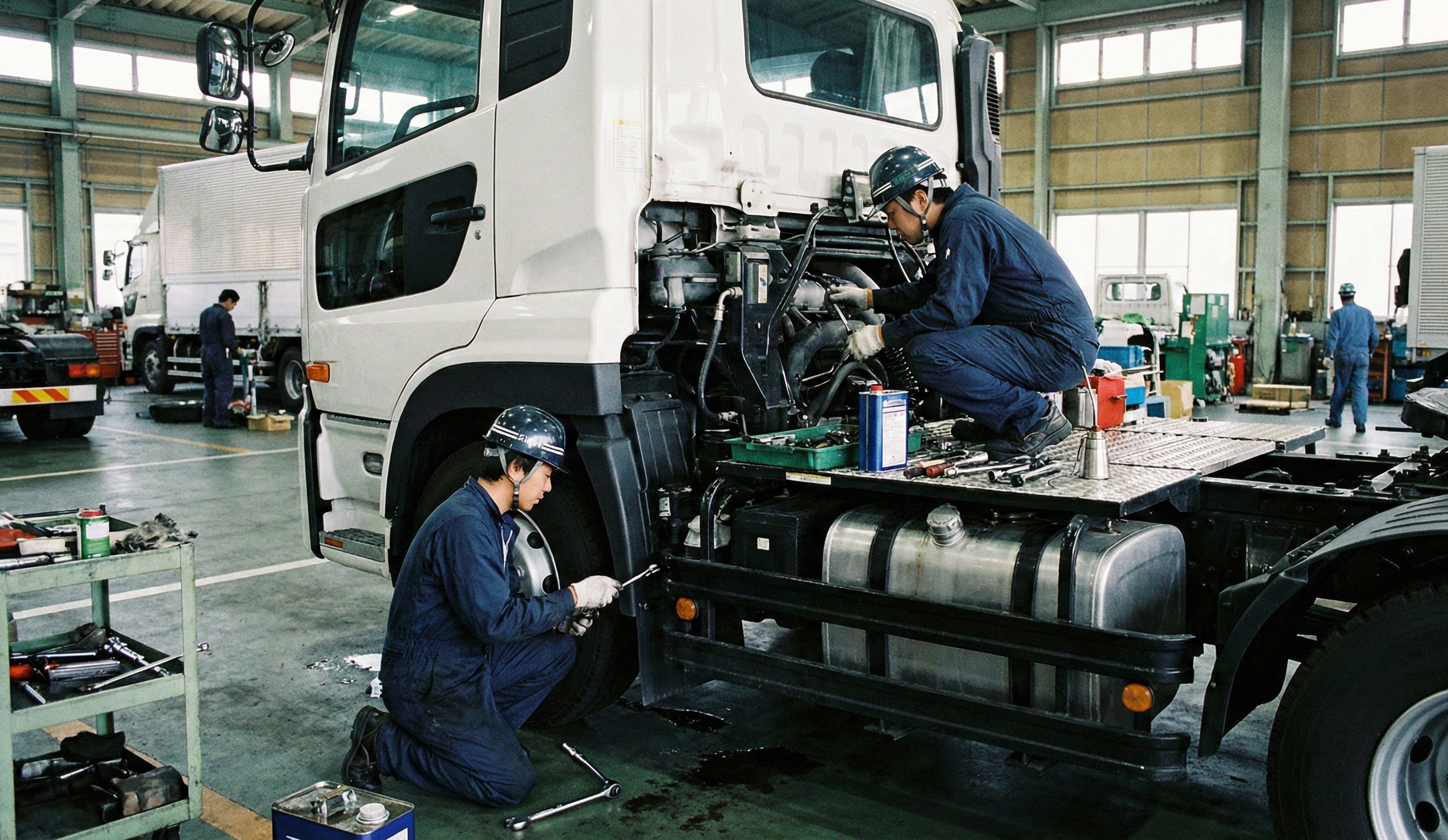 九州西濃運輸株式会社 福岡県福岡市博多区井相田1-1-9九州西濃運輸株式会社　福岡工場の正社員 自動車整備士の求人情報イメージ1