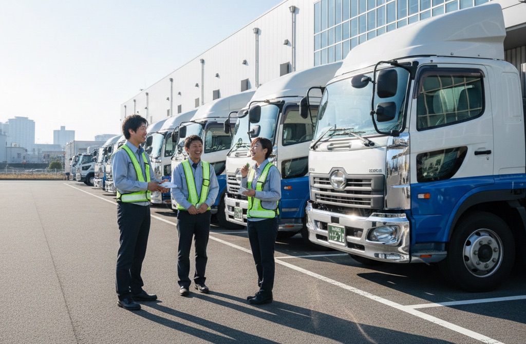 信濃運輸株式会社（信濃運輸グループ） 東京都江戸川区臨海町6-3信濃運輸株式会社　本部配車センターの正社員 中型トラックドライバー求人イメージ