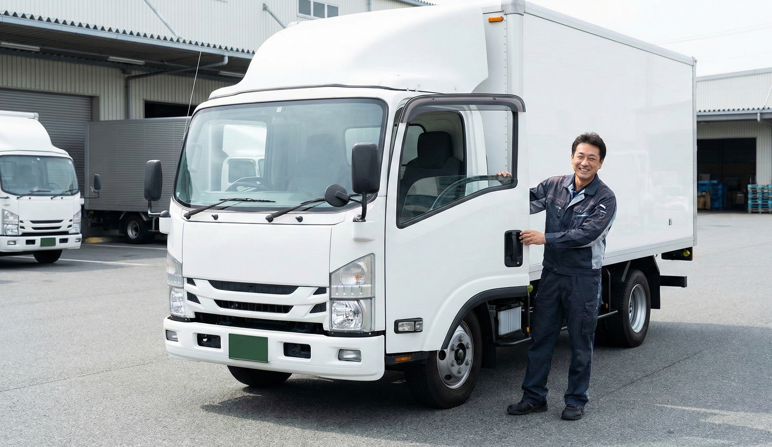有限会社うおみ 埼玉県新座市野火止二丁目8有限会社　うおみ　埼玉営業所の正社員 中型トラックドライバーの求人情報イメージ1