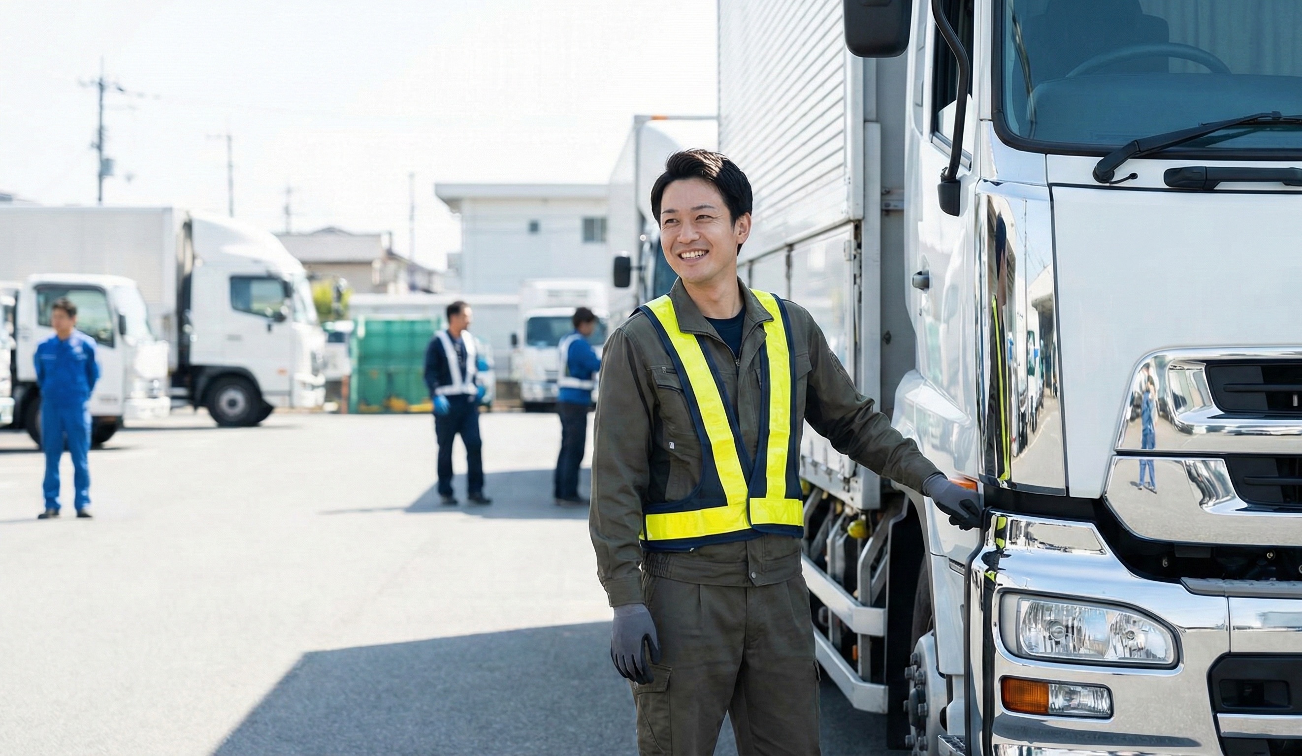 株式会社ニチカ 山梨県南アルプス市徳永1614-1株式会社ニチカ　本社の正社員 大型トラックドライバーの求人情報イメージ1