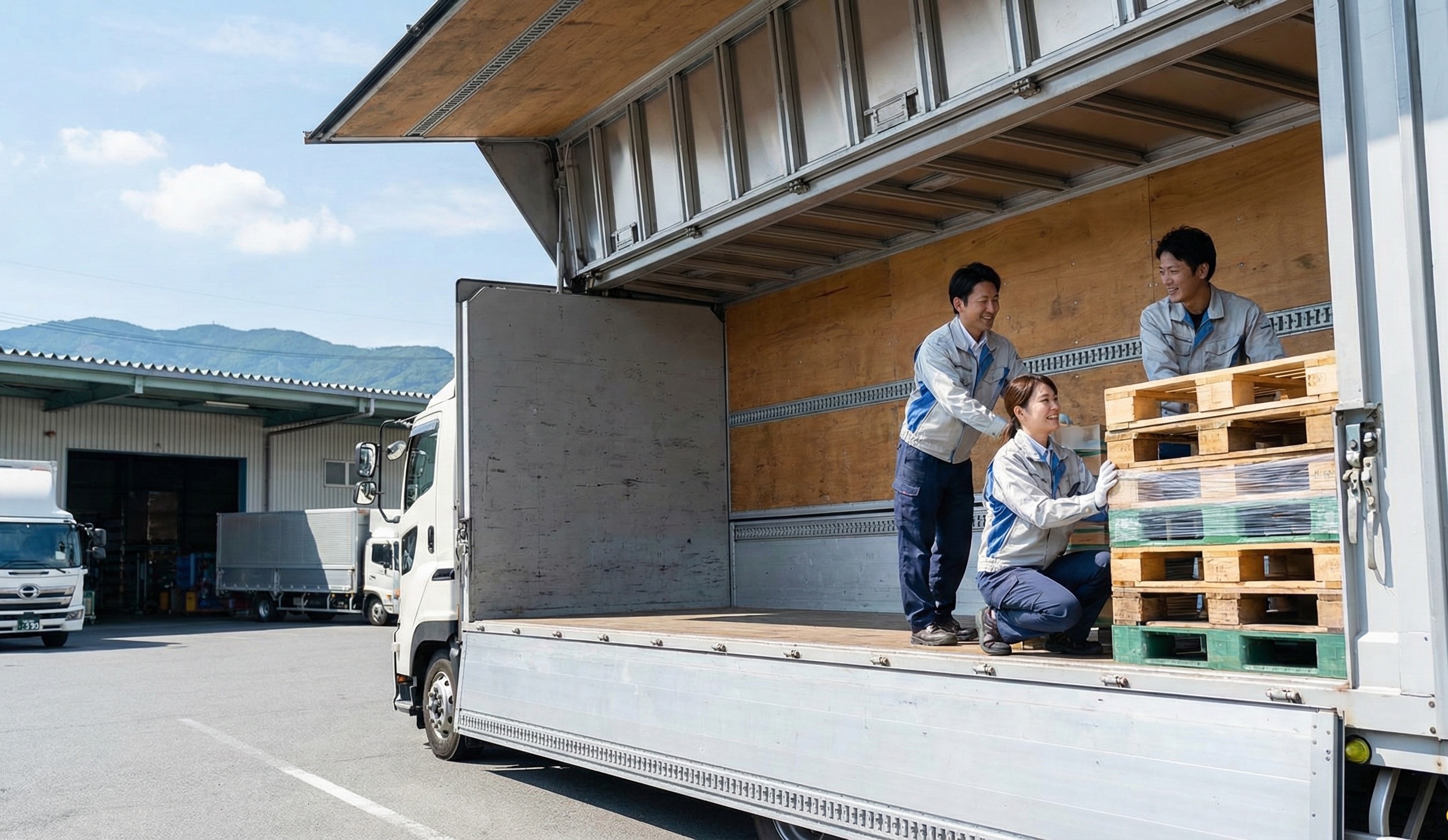 エービーカーゴ株式会社（アサヒグループ）	 大阪府箕面市石丸1丁目5-1アサヒ飲料箕面配送センタ-内 株の正社員 大型トラックドライバー求人イメージ