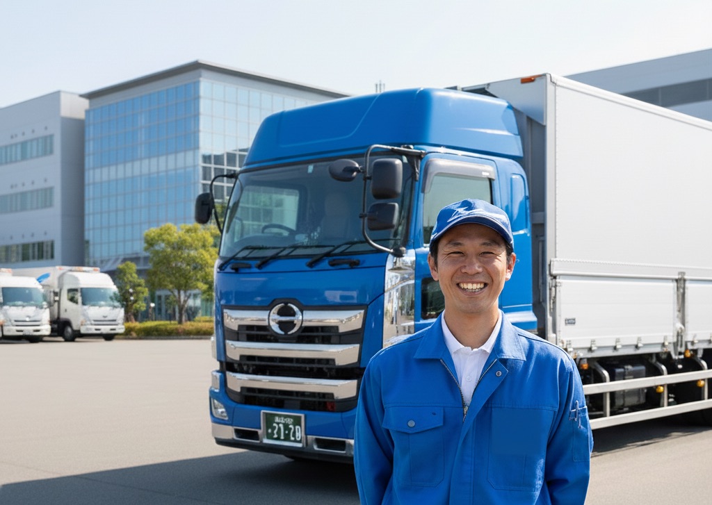 エア・ウォーターLINE株式会社 愛知県海部郡蟹江町錦1丁目11番地の正社員 大型トラックドライバー求人イメージ