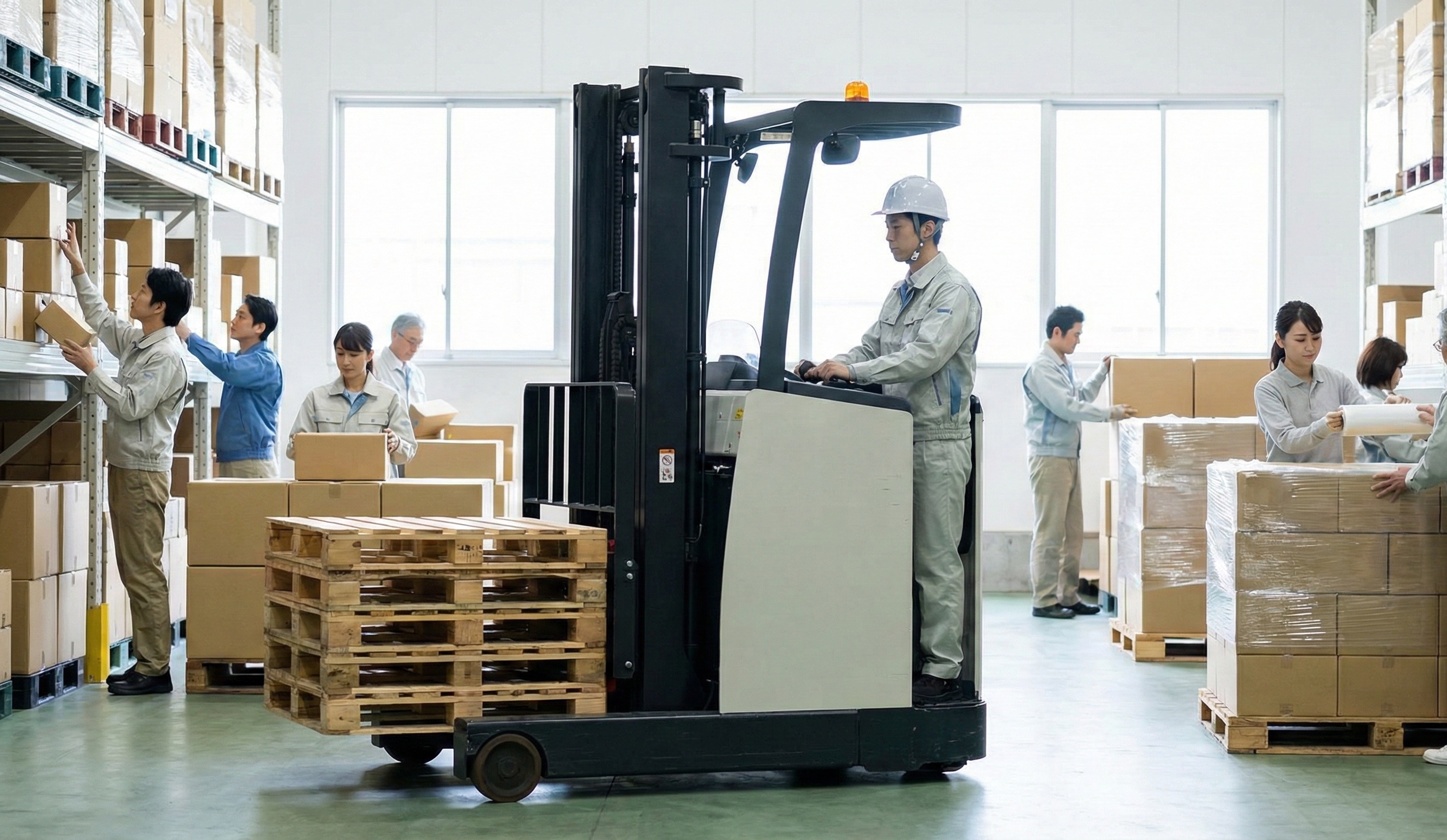 都輸送株式会社 静岡県掛川市上土方工業団地29-27の正社員 フォークリフトオペレーター 倉庫作業員求人イメージ