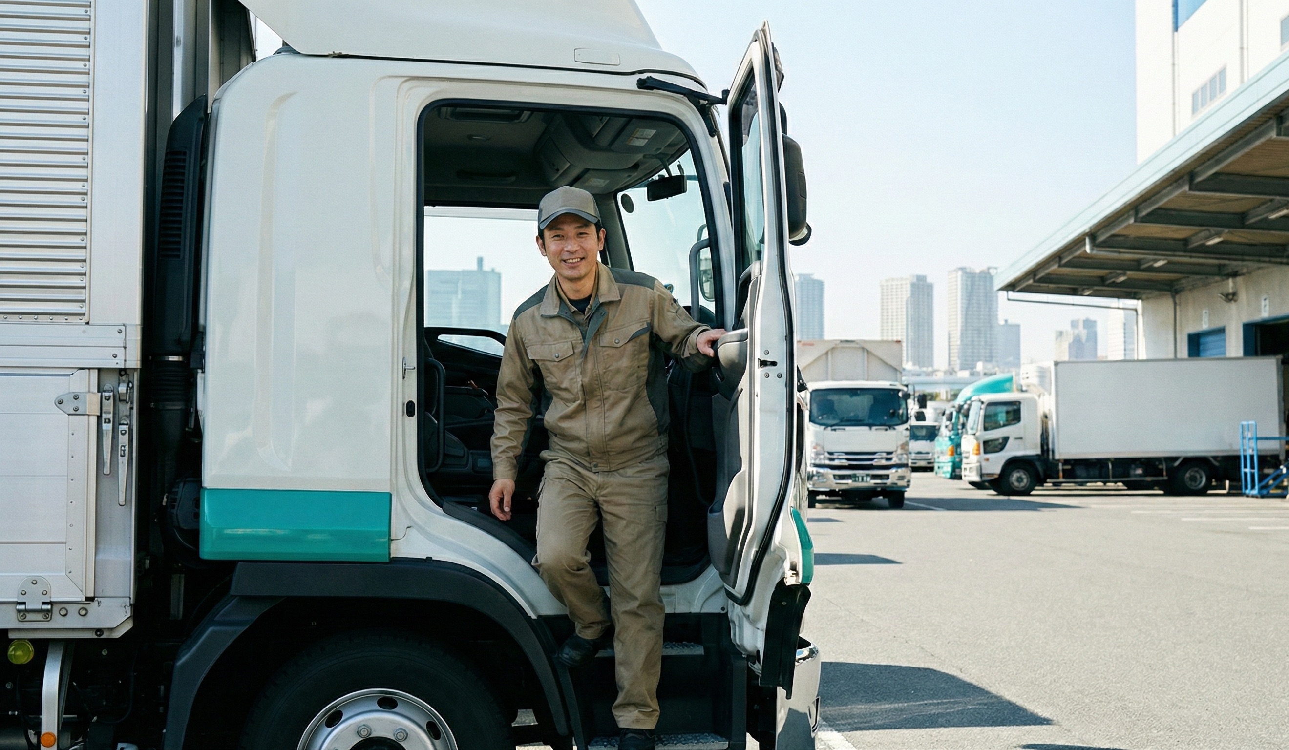 東京三八五流通株式会社（三八五流通グループ） 東京都江東区枝川2丁目2-3東京三八五流通株式会社　豊洲支社の正社員 小型トラックドライバー求人イメージ