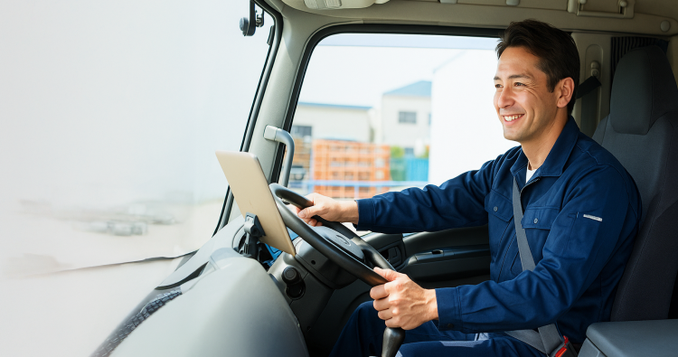 男性ドライバー